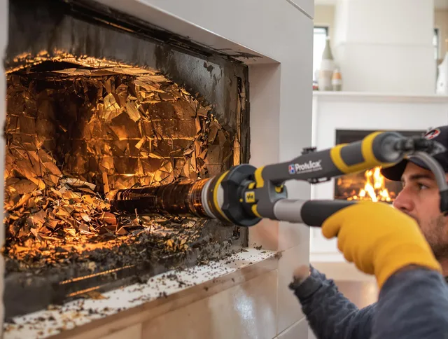 Professional chimney cleaning by South Windsor Chimney Sweep in South Windsor, CT