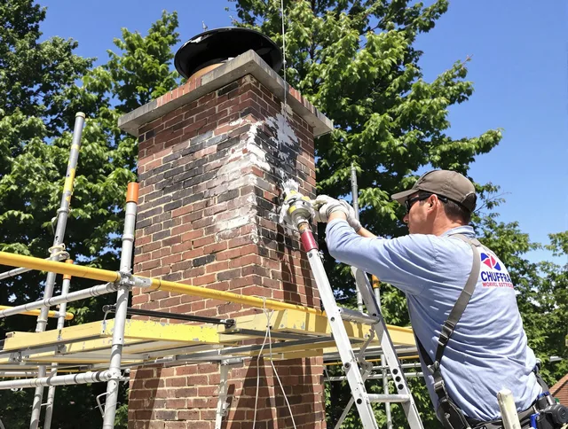Structural chimney repair by South Windsor Chimney Sweep in South Windsor, CT