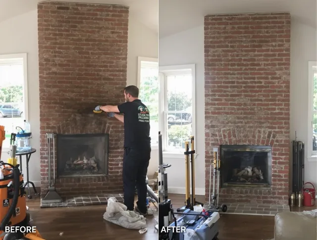 Finished chimney sweeping service by South Windsor Chimney Sweep in South Windsor, CT