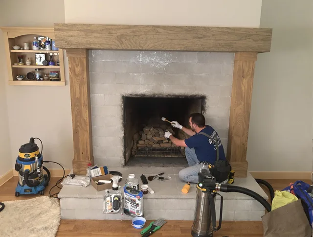 Detailed creosote removal process by South Windsor Chimney Sweep in South Windsor, CT