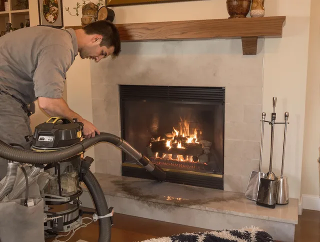 Routine fireplace upkeep by South Windsor Chimney Sweep in South Windsor, CT