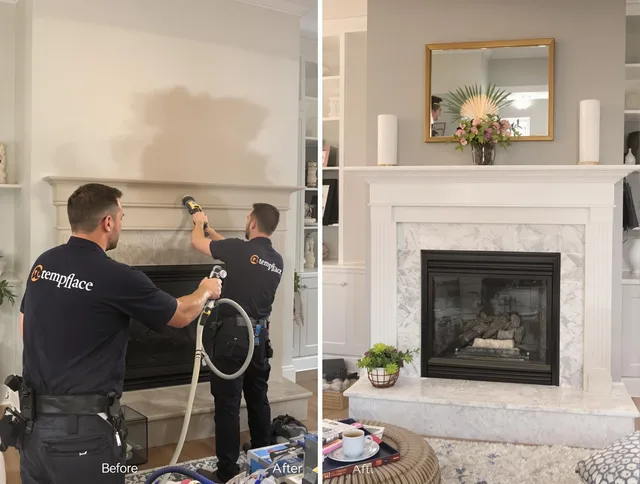 Professional soot removal by South Windsor Chimney Sweep team in South Windsor, CT